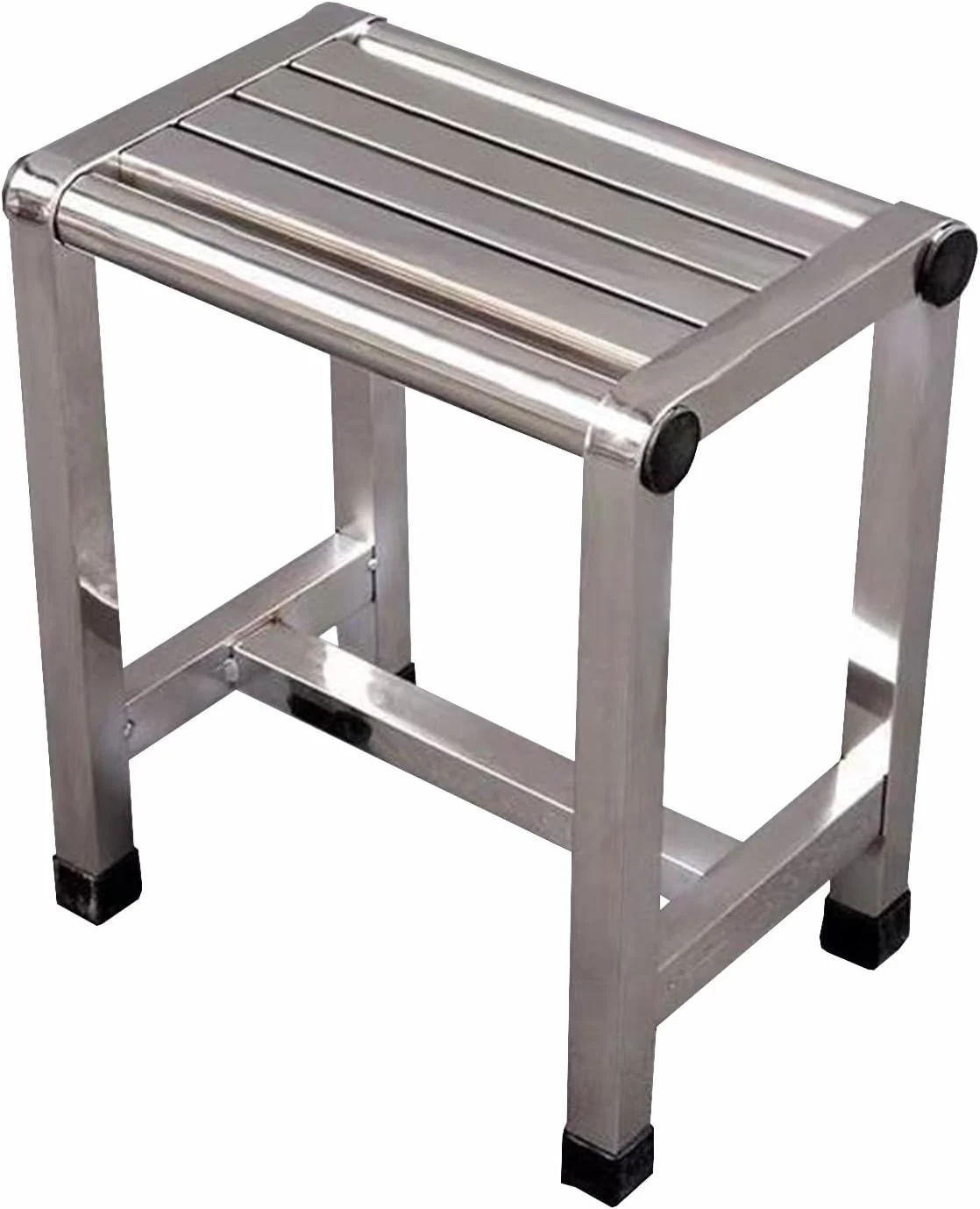 Stainless Steel Anti Slip Shower Stool Chair for Elderly Seniors Disabled and Pregnant Bath Aid for Safety Comfort and Convenience