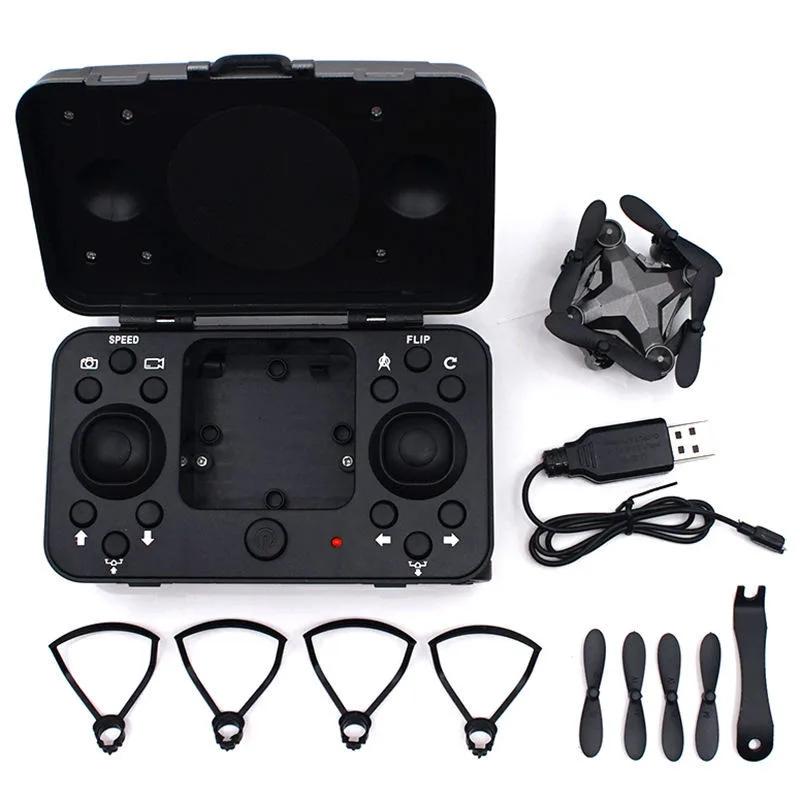 Luggage Aircraft Travel Case Mini Drone Remote Control Intelligent WIFI Folding Gravity Induction Drone