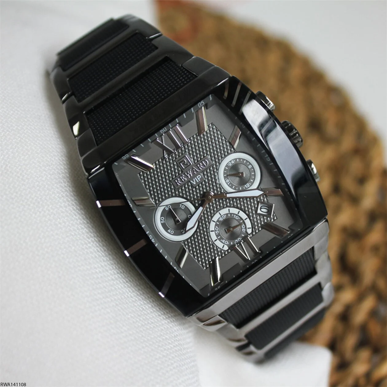 Premium Square Dial Chronograph Watch